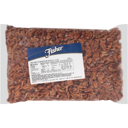 Fisher Fisher Medium Fancy Pecan Halves 5lbs 70504